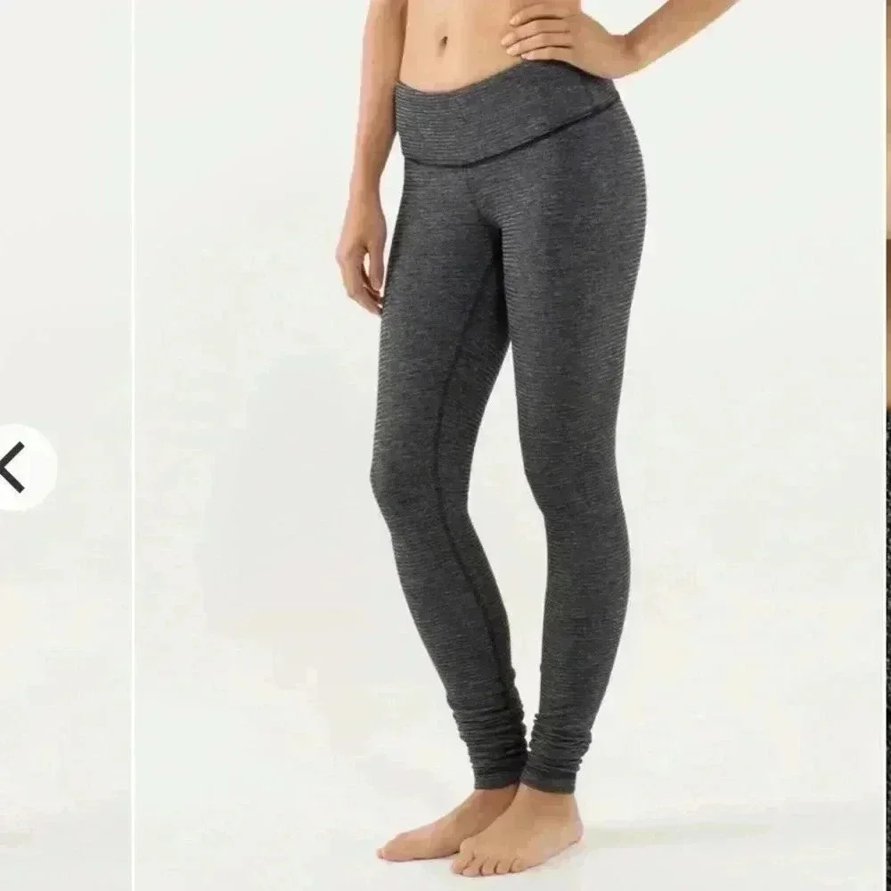 Lululemon wonder under textured pants ,